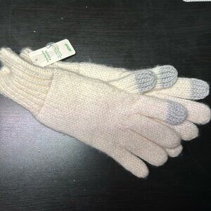 Aerie Touchpoint Gloves One Size Cream NWT